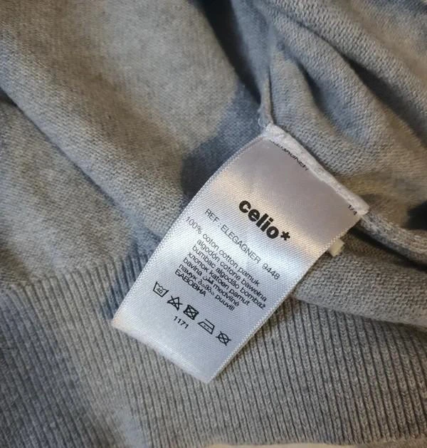 Jersey gris cuello redondo hombre 40 Célio – photo 7